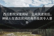 西瓜影院深度揭秘：丑闻风波背后，神秘人在酒店房间的角色极其令人意外